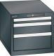 Schubladenschrank 3 Schubladen 411x572x383 NCS S 9000-N Lista 18x27E 78.407.060