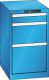 Schubladenschrank 3 Schubladen 411x572x700 RAL 5012 Lista 18x27E 78.419.010