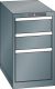 Schubladenschrank 3 Schubladen 411x725x700 NCS S 6502-B Lista 18x36E 78.447.050