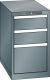 Schubladenschrank 3 Schubladen 411x725x700 NCS S 6502-B Lista 18x36E 78.447.050