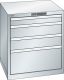 Schubladenschrank 4 Schubladen 717x725x800 RAL 7035 Lista 36x36E 78.632.020