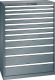 Schubladenschrank 11 Schubladen 1023x572x1450 NCS S 6502-B Lista 54x27E 78.775.050