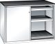 Schubladenschrank Schiebetren 1430x627x1020 RAL 9010 Lista 36x27E 79.427.110