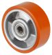 Polyurethanrad B90.101, Produkttyp: Rder, Material/Art des Radkrpers: Aluminium, Material der Laufflche: Prothane Guss-Polyurethan 95 +/-3 Shore A, Lager: Kugellager,  Rad:  100 mm, Tragkraft: 280 kg