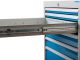 CNC-Schubladenschrank Tiefe 736, R 24-24, 4 x Schublade, inkl. 2 x Schubladenrahmen (SR)