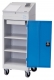 Flgeltrenschrank Typ 105 mobil mit Pultaufsatz