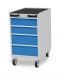 Mobiler Schubladenschrank Tiefe 736 mm, R 18-24, 4x Schublade