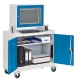 Flgeltrenschrank fr Computerwagen