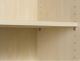 Anstell-Schiebetrenschrank Oberboden 25 mm, mit Stellfen, abschliebar, 1200x425x720, Ahorn/Wei