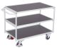 Tischwagen mit 3 Ladeflchen, RAL 7035